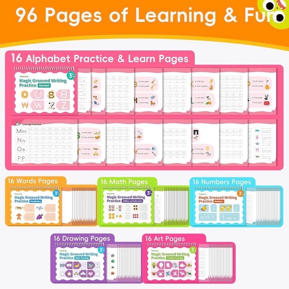 Magic Grooved Writing Practice Set - Picture 7 of 9